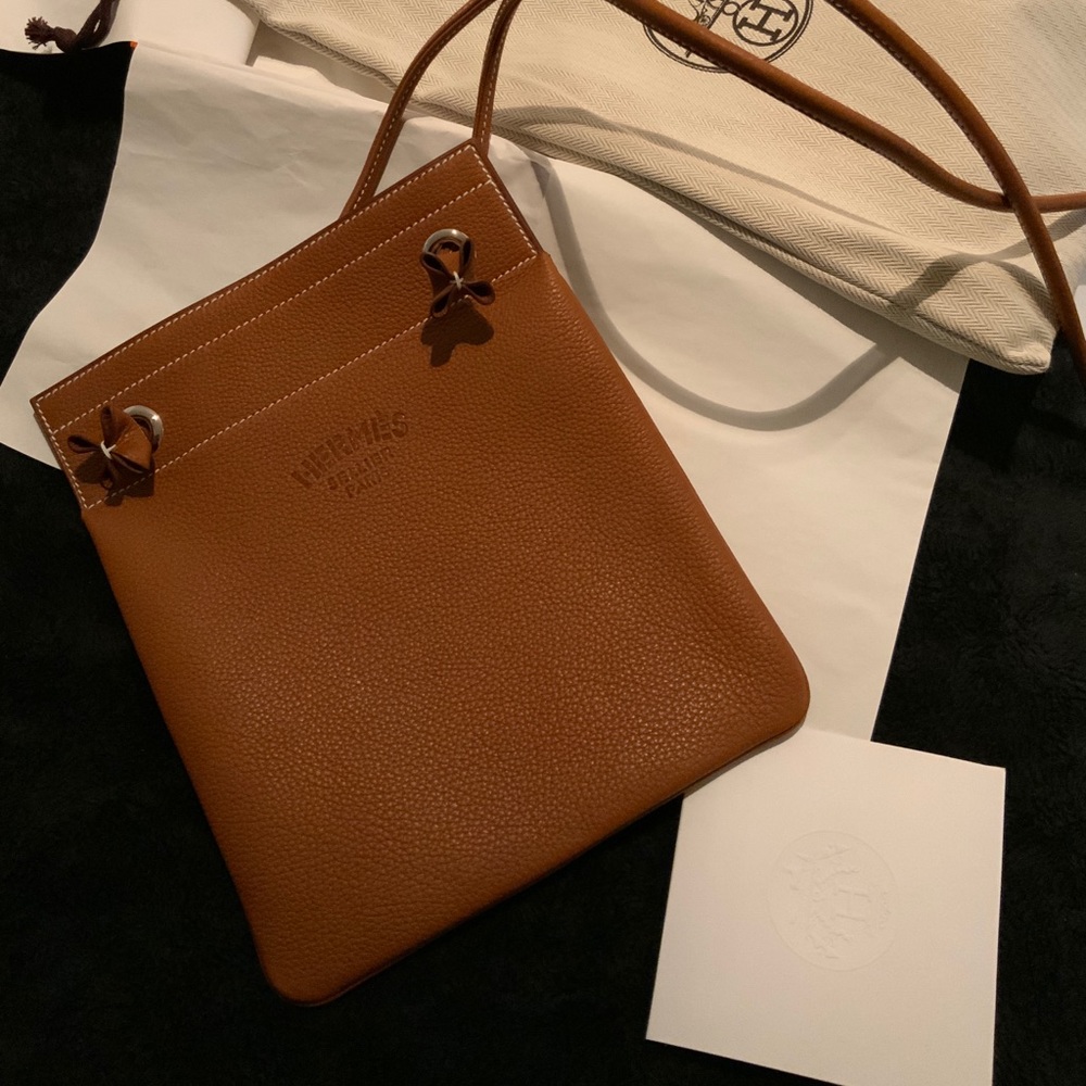 Not 4 Sale Hermès Aline Gold Barenia Faubourg Bag